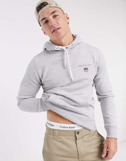 Gant hotsell grey hoodie