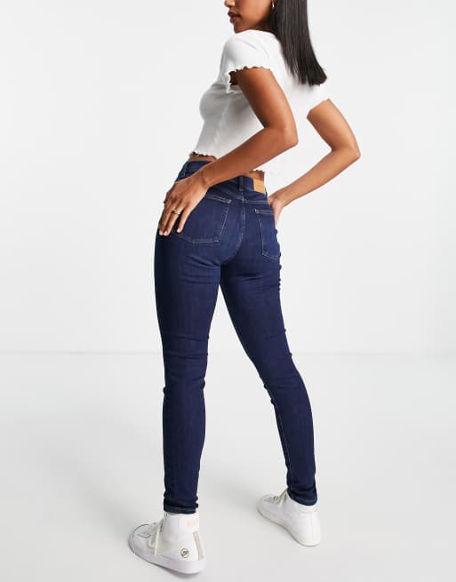 GANT – Nella – Obcisłe jeansy w kolorze indygo, 2 z 4