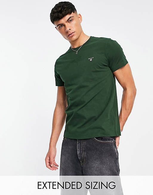 GANT – Original – Mörkgrön t-shirt med logga