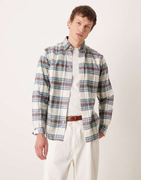 Gant oxford shirt in multi stripe