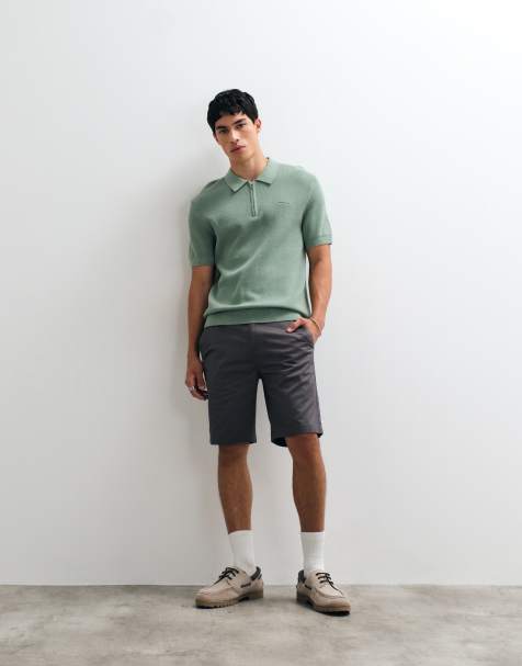 Gant - pantalones cortos sport slim en tostado - view 1