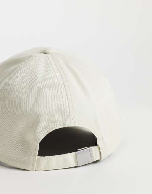 GANT pet met grafische print in crème, 2 van 3