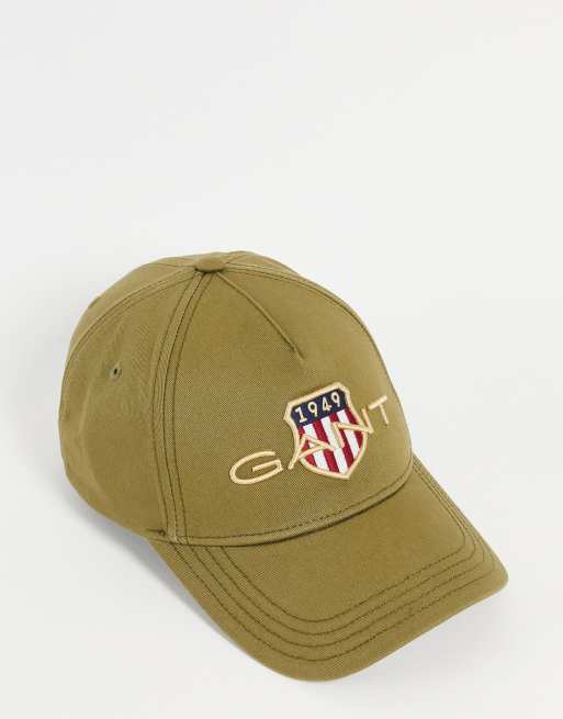 GANT - Pet met schild en logo in groen
