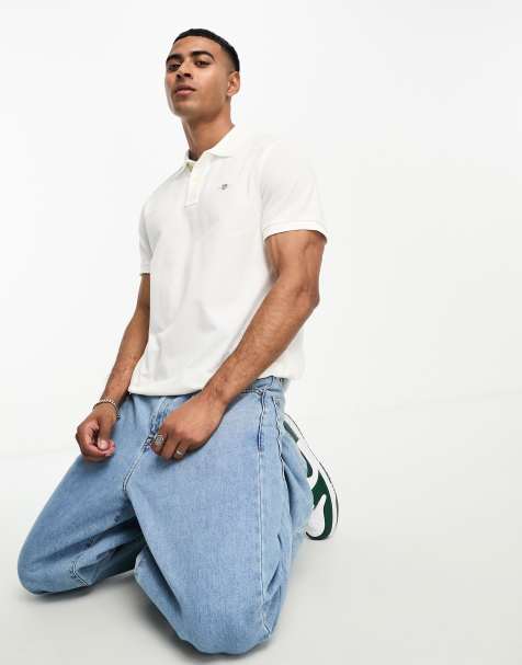GANT - Polo classique en piqué à logo écusson - Blanc - view 1