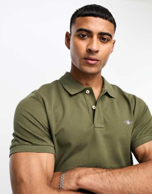 Polo lacoste vert cheap foncé