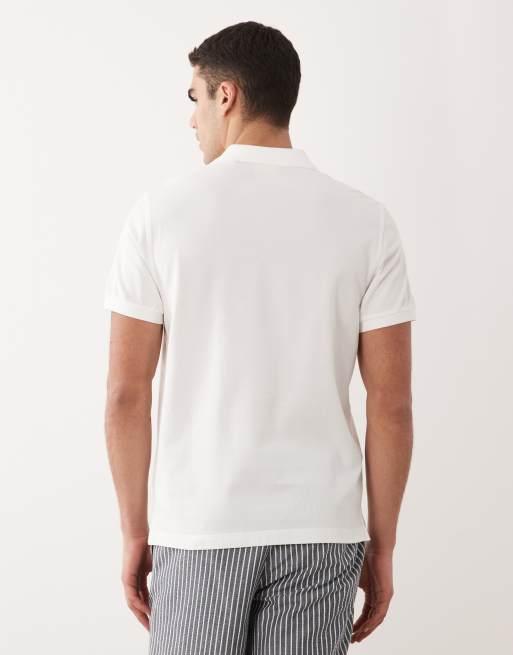 GANT - Polo en piqué à logo blason - Blanc, 5 de 5