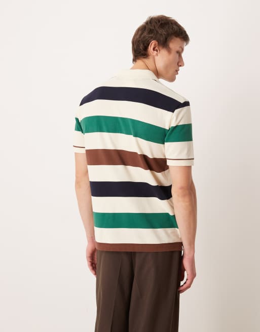Gant – Polo-Oberteil mit Logo und kontrastierenden Streifen , 3 von 5