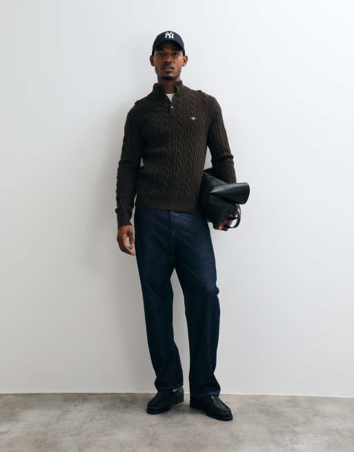 GANT pull torsadé marron, 3 de 5