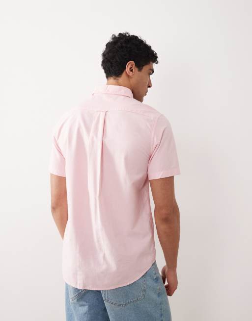 GANT Regular fit classic oxford shirt in washed pink, 5 of 5