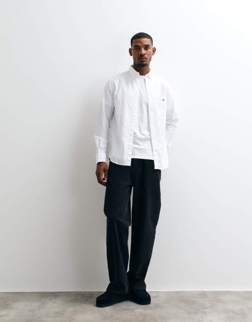 Gant regular fit klassisk Oxford-skjorte i hvid, 4 af 5