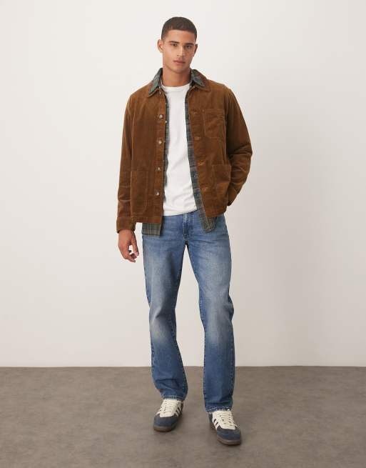 GANT - Regular-fit overshirt van corduroy in bruin, 2 van 5
