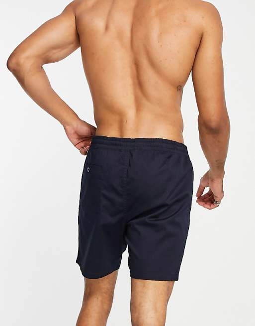 Navy Gant Summer Floral Classic Men's Swim Shorts Navy Gant Summer Floral Classic Men's Swim Shorts