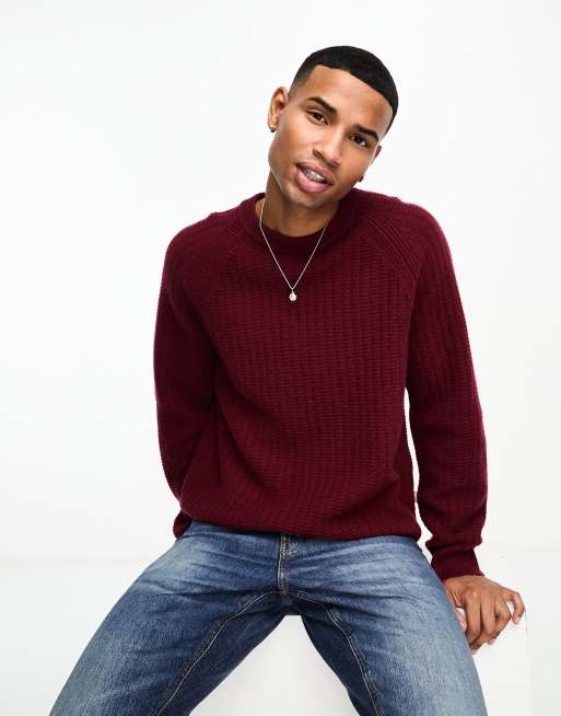 Relaxed Rib Knit Jumper