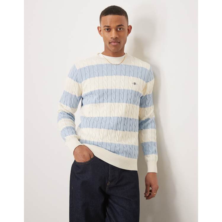 GANT REG SHIELD C NECK - Sweater - black/zwart