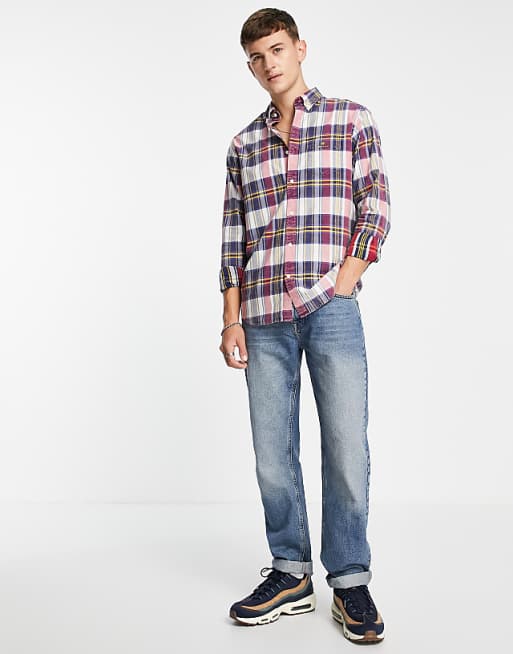 話題の行列 In Fit Regular Shirt Check Bold Logo トップス【Shield シャツ メンズ Gant ガント Bright red Red】Bright ap-2010466 話題の行列 In Fit Regular Shirt Check Bold Logo トップス【Shield シャツ メンズ Gant ガント Bright red Red】Bright ap-2010466