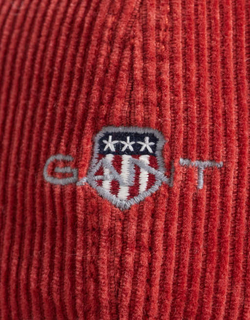 GANT shield logo cap in orange, 2 of 3