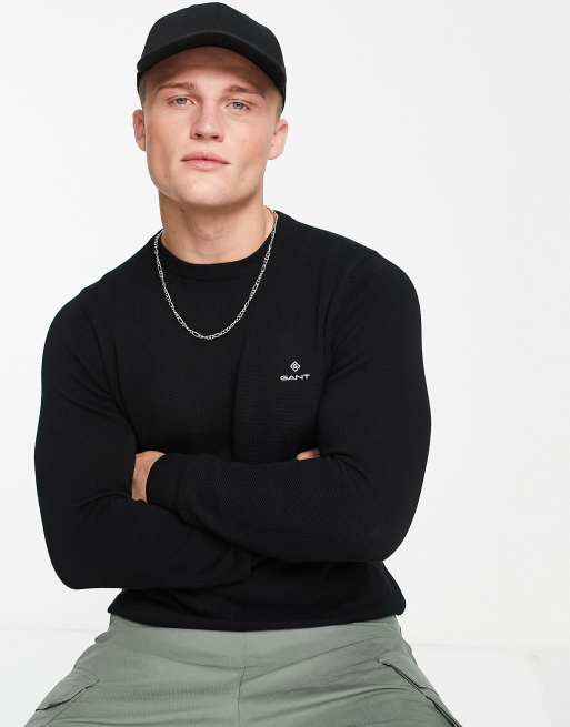 Black shop gant jumper