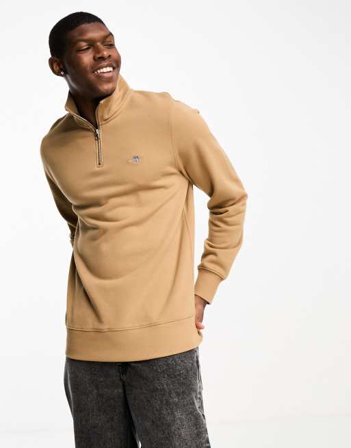 Gant half outlet zip sweatshirt