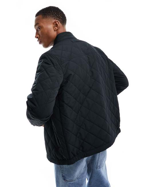 Quilted windcheater store jacket