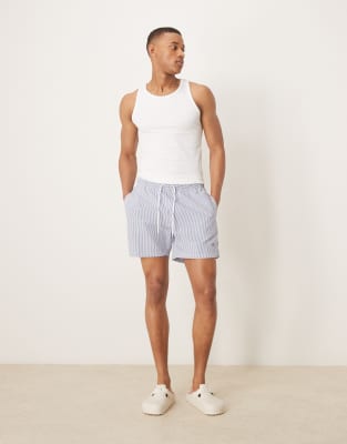 Short de bain en crpon  logo blason - ray - Gant - Modalova