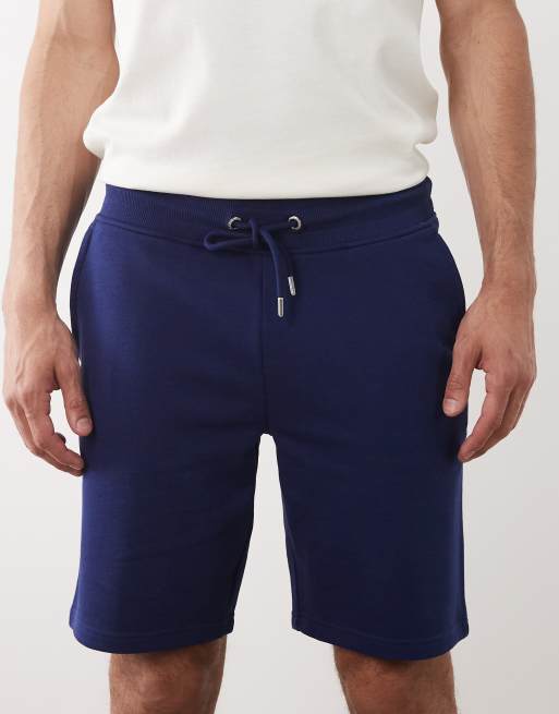 GANT - Short molletonné à logo écusson - Bleu marine, 4 de 5