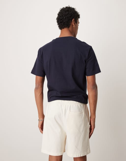 GANT - Shorts met textuur in crème, 4 van 5