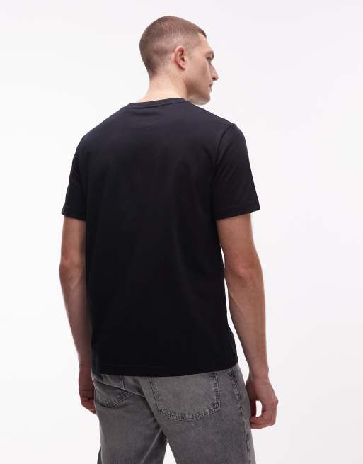 GANT Ski Club chest graphic t-shirt in black, 3 of 5
