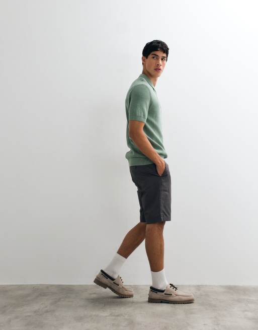 Gant slim sportowe szorty chino w kolorze jasnobrązowym, 3 z 5