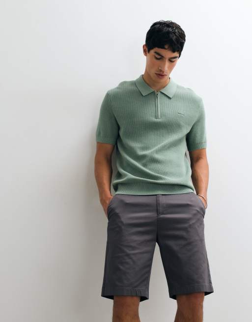 Gant slim sportowe szorty chino w kolorze jasnobrązowym, 4 z 5