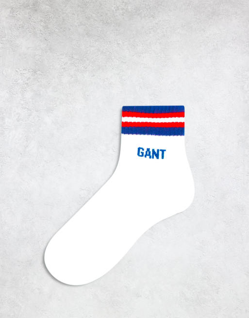 GANT – Socken in Weiß mit Logo