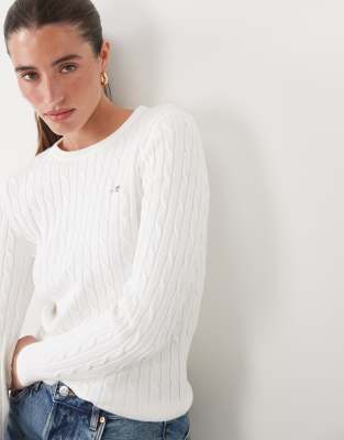 Gant Strickpullover Für Damen Beige Xxl - Bild 6