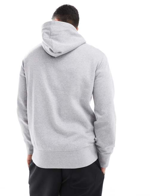 GANT - Sweat à capuche à logo écusson à l'avant - Gris chiné, 3 de 4