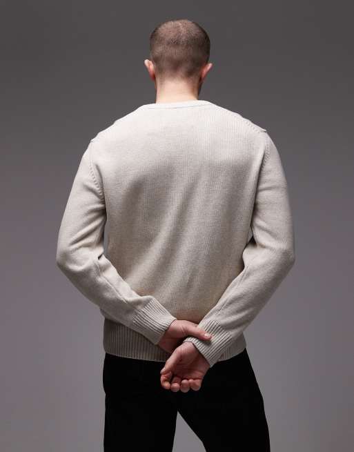 GANT – Sweatshirt in Creme mit aufgesticktem „Ski Club“-Grafikmotiv auf der Brust, 3 von 5
