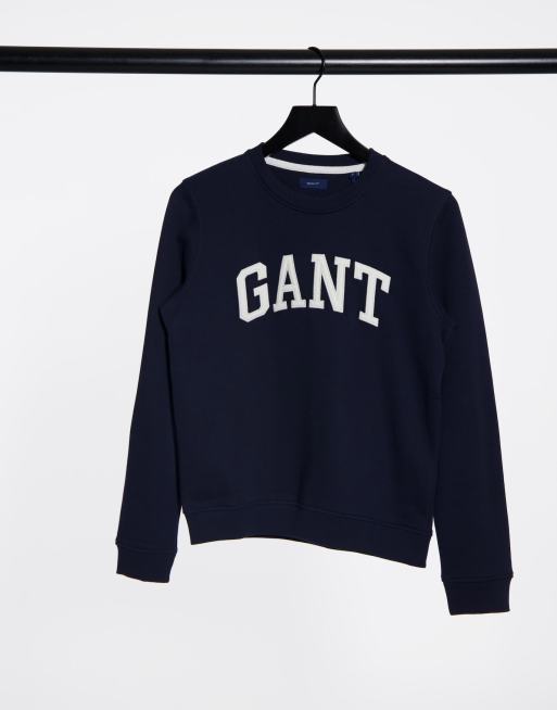 Gant arch sale logo sweat