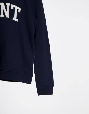 gant navy sweatshirt
