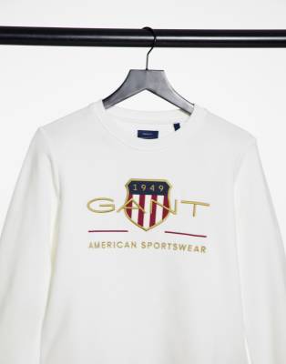 gant hoodie white
