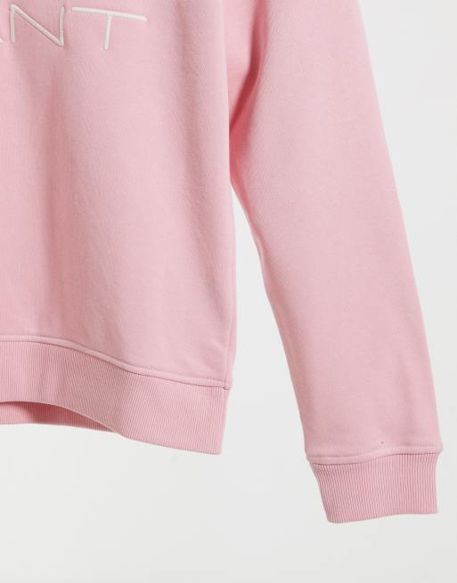 Gant discount pink sweatshirt