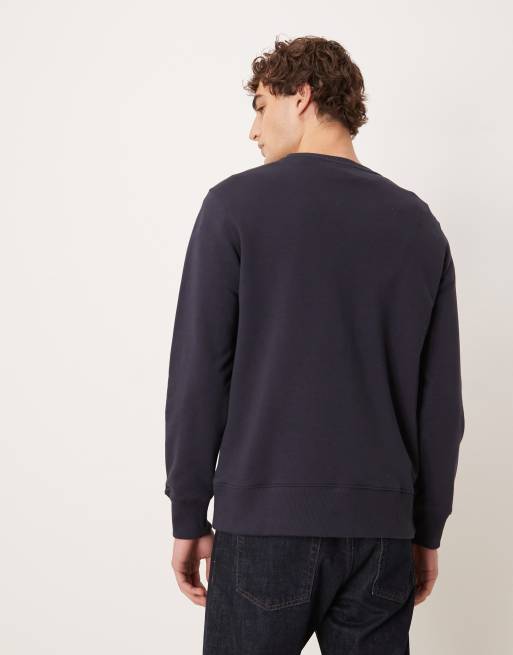 GANT sweatshirt with varsity G logo in navy, 3 of 5