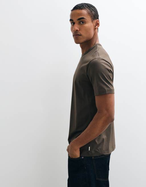 GANT t-shirt en pima marron, 4 de 5