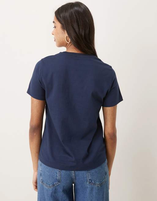 GANT - T-shirt imprimé style universitaire - Bleu, 4 de 4