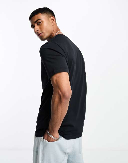 GANT – T-Shirt in Schwarz mit Wappenlogo, 3 von 4