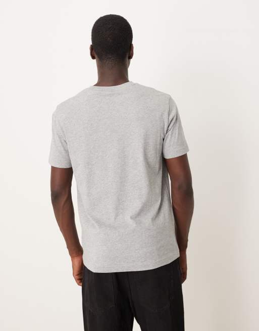 GANT - T-shirt met logo in collegestijl in grijs, 3 van 5