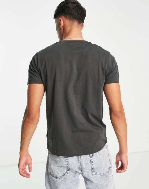 Gant - T-shirt met retro wapenlogo in grafiet, 2 van 4