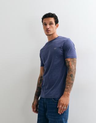 Gant Blau T-Shirt Shield - Bild 11