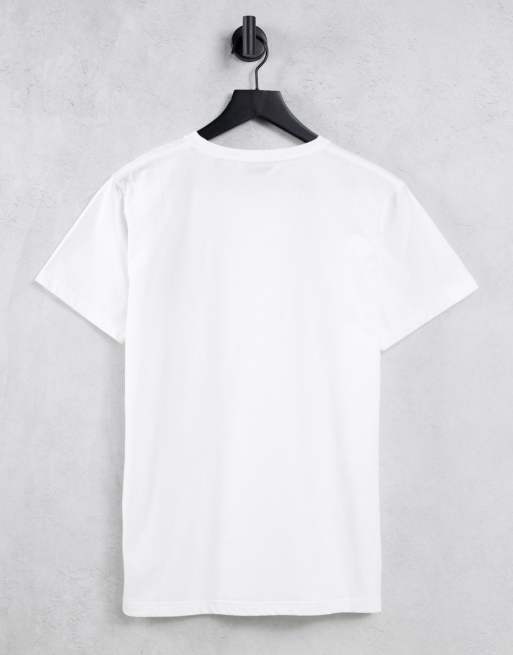 GANT t-shirt with tiger logo in white, 2 of 4