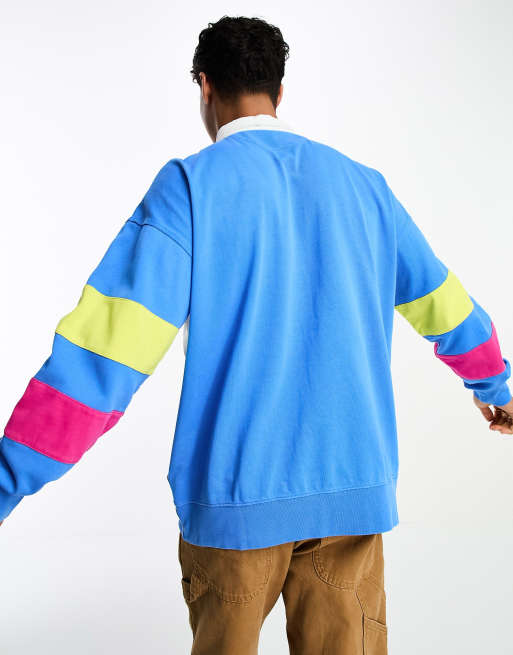GANT USA – Hellblaues Rugby-Polohemd im Blockfarbendesign mit „GANT USA“-Retro-Logo, 4 von 4