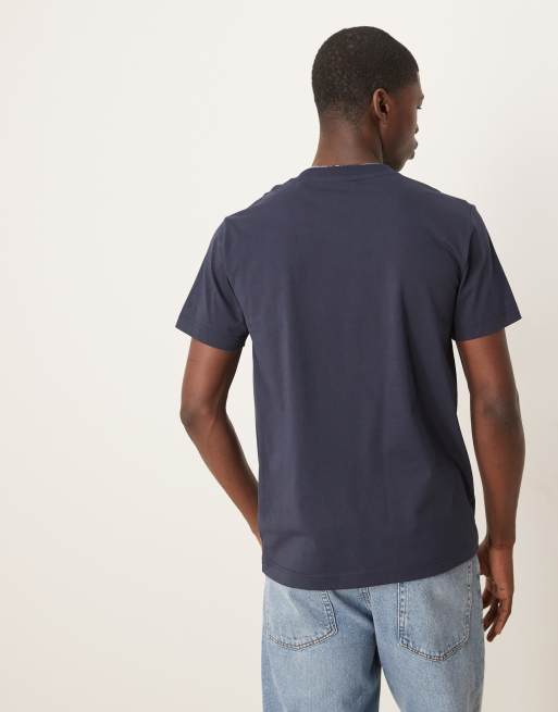 GANT - USA - Marineblå T-shirt med flaglogoprint, 2 af 4