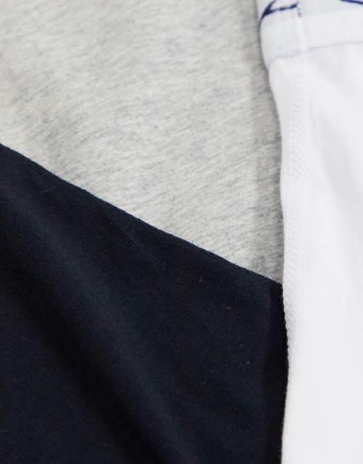 Gant – Vita, svarta och grå trunks med logga på midjebandet, 3-pack, 4 av 4