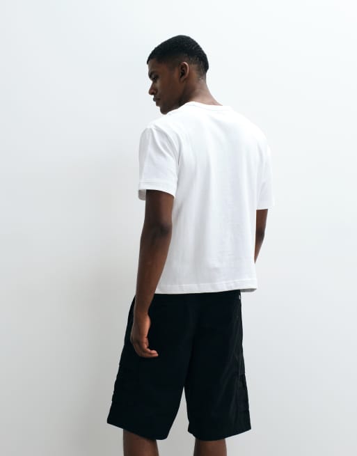 GAP 100% cotton oversized t-shirt in white, 3 of 5