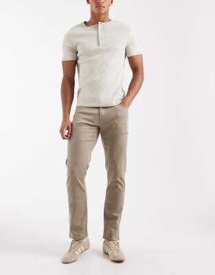 Gap 5 Pocket Straight Fit City Stretch Jeans In Blue